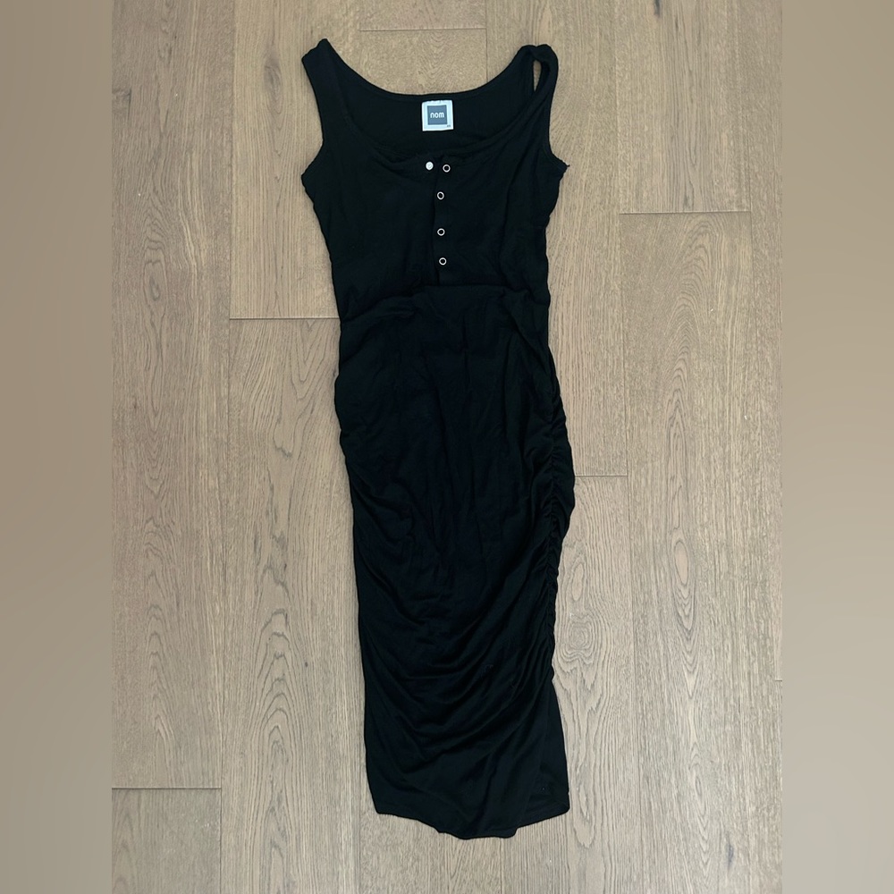 NOM maternity midi dress